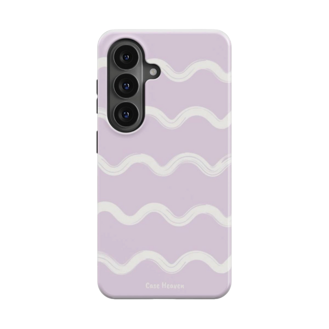 Violet Waves | Magnetic Tough Phone Case