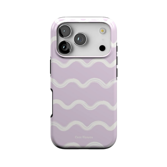 Violet Waves | MagSafe Tough Phone Case