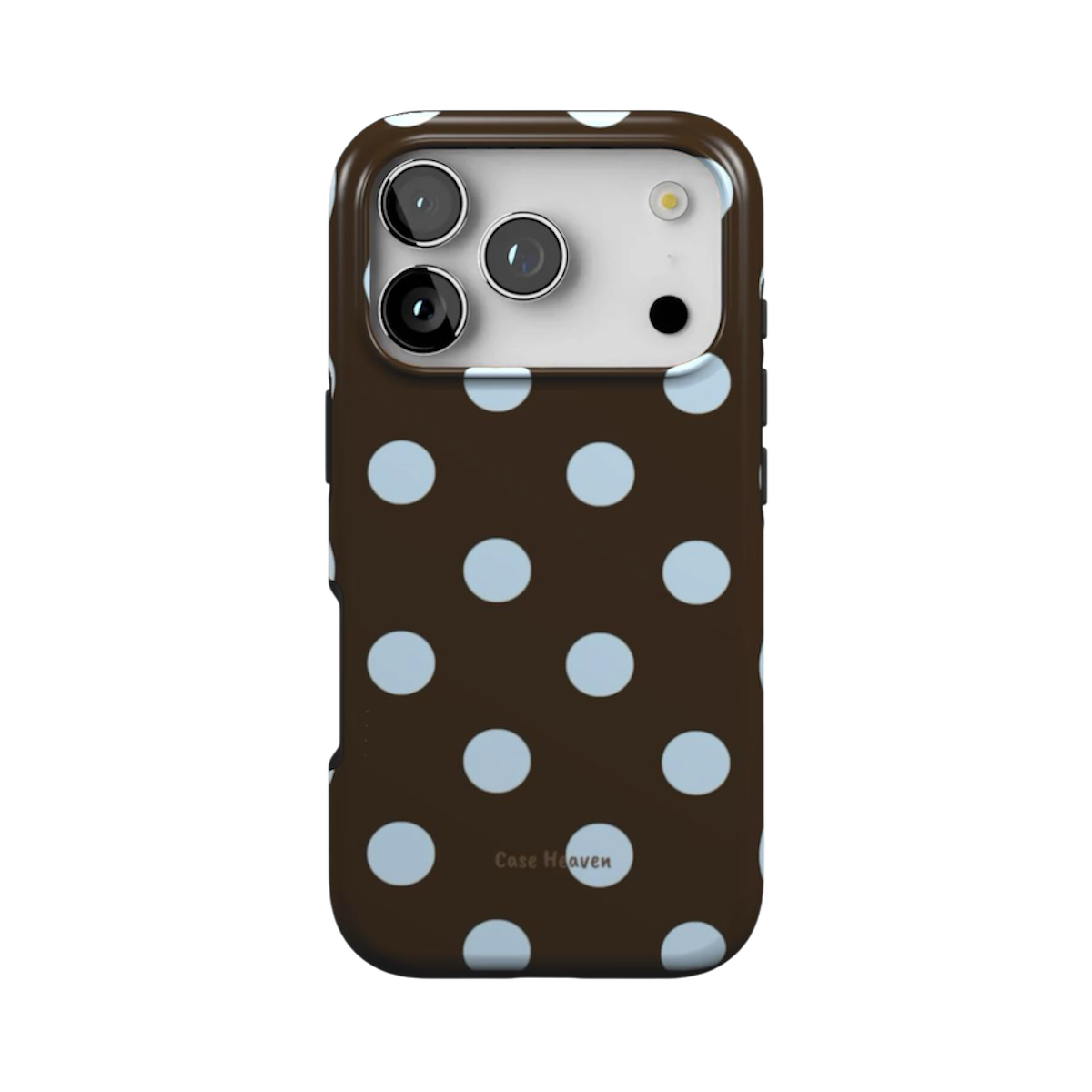 Minty Polka Dots | MagSafe Tough Phone Case