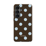 Minty Polka Dots | Magnetic Tough Phone Case