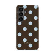 Minty Polka Dots | Magnetic Tough Phone Case