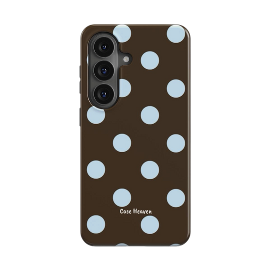 Minty Polka Dots | Magnetic Tough Phone Case