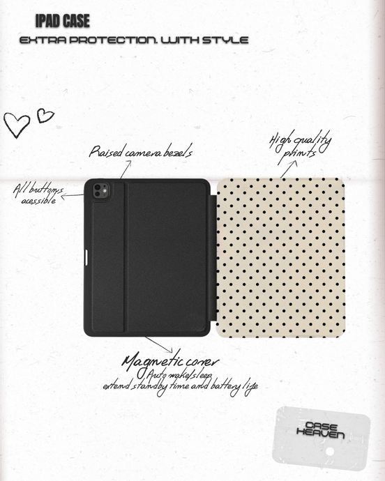 Classy Polka Dots | iPad Case