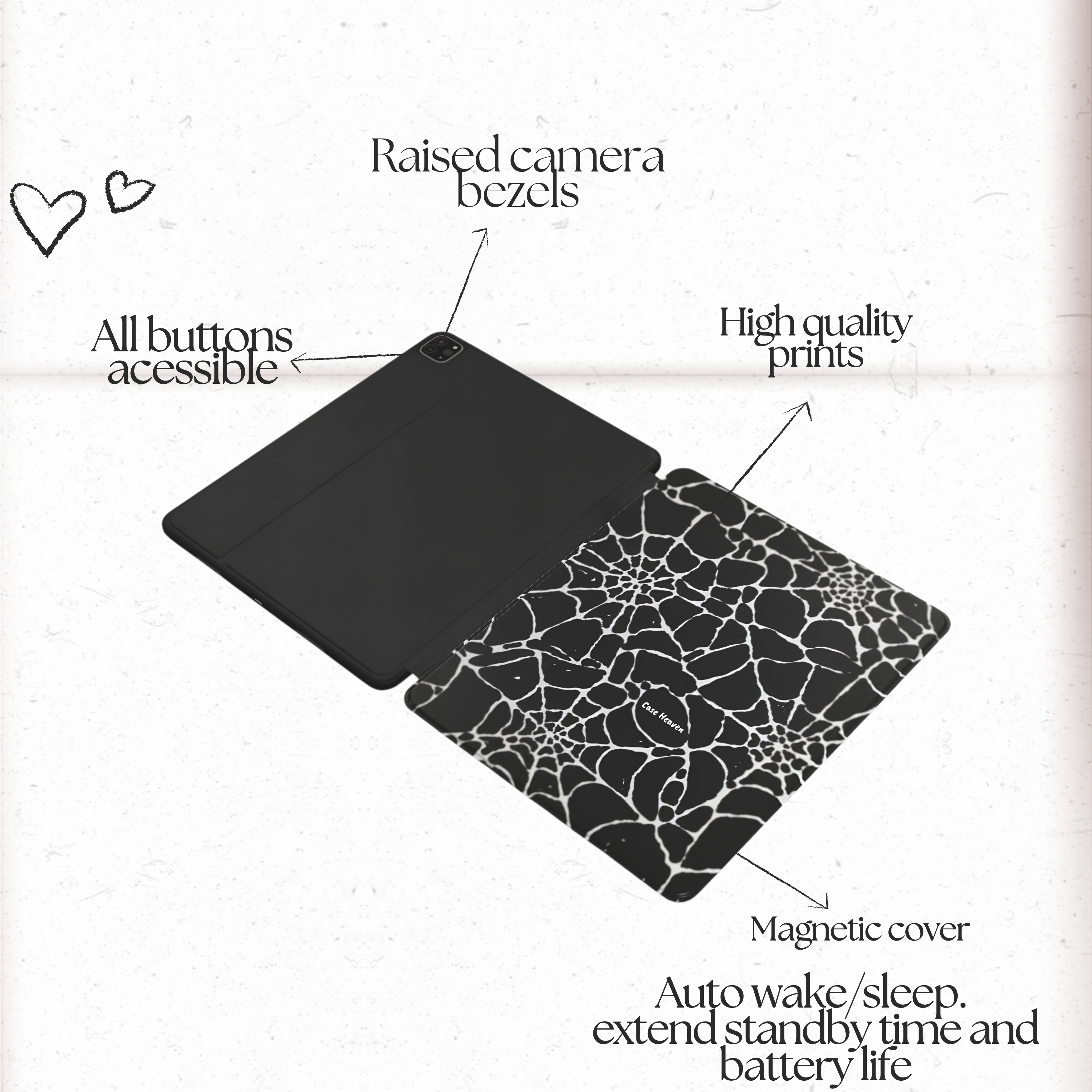 Midnight Web | iPad Case