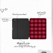 Ruby Gingham | iPad Case