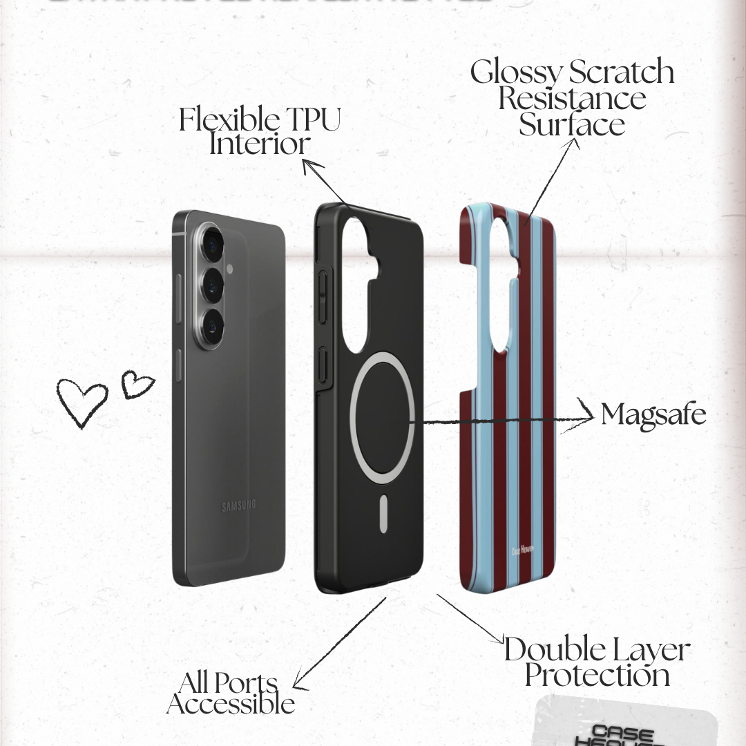 Burgundy Skies | Magnetic Tough Phone Case