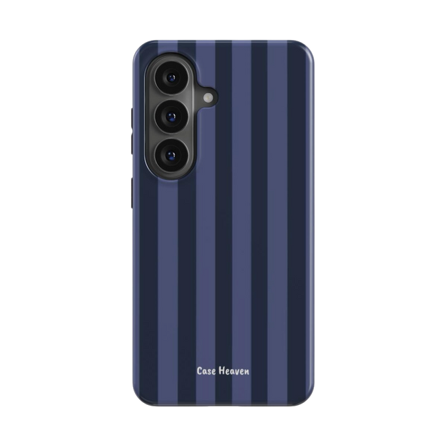 BlueBerry Stripes | Magnetic Tough Phone Case
