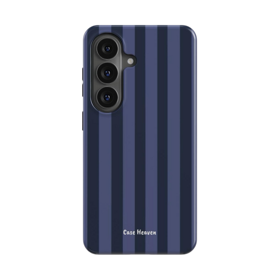 BlueBerry Stripes | Magnetic Tough Phone Case