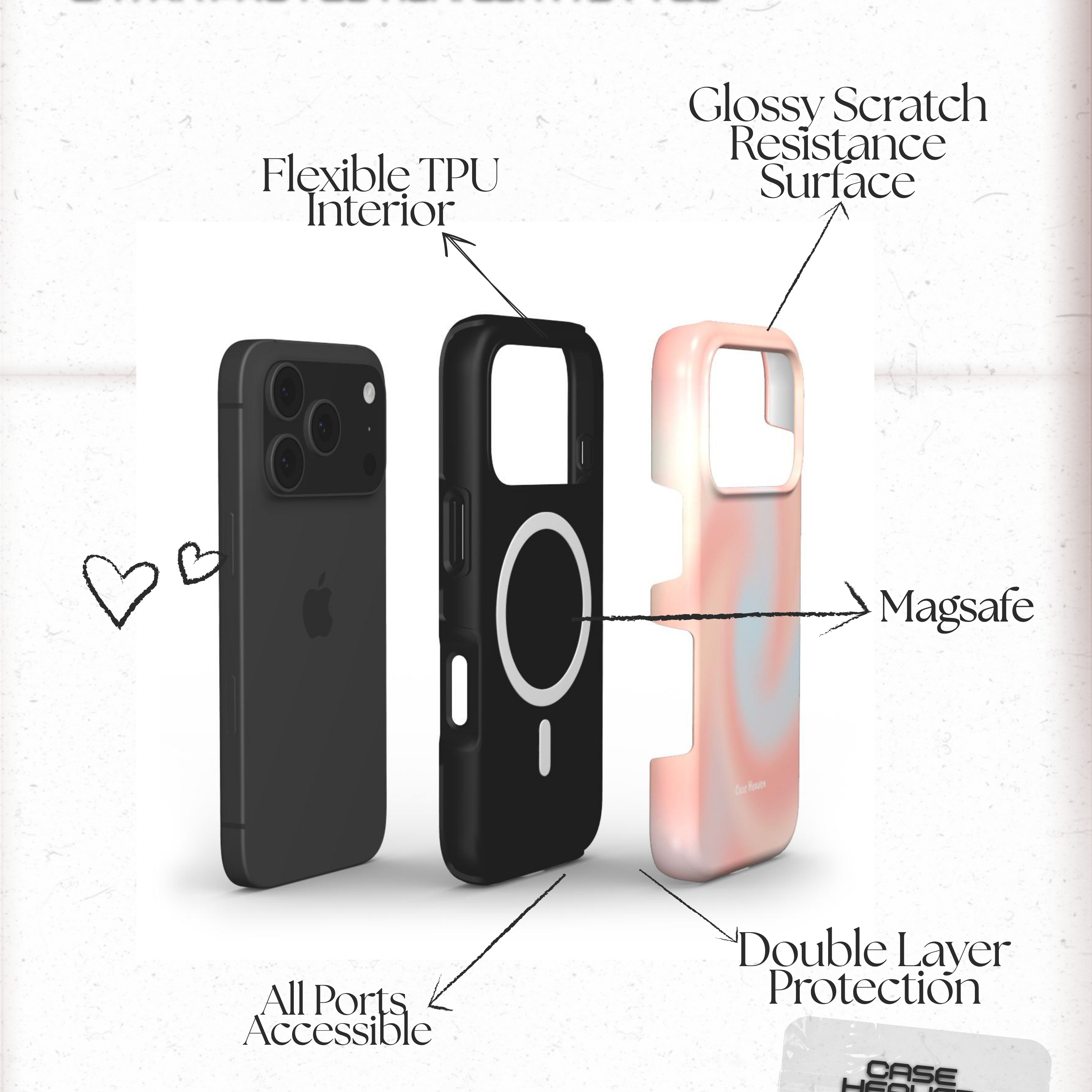 Pearl Aura | MagSafe Tough Phone Case