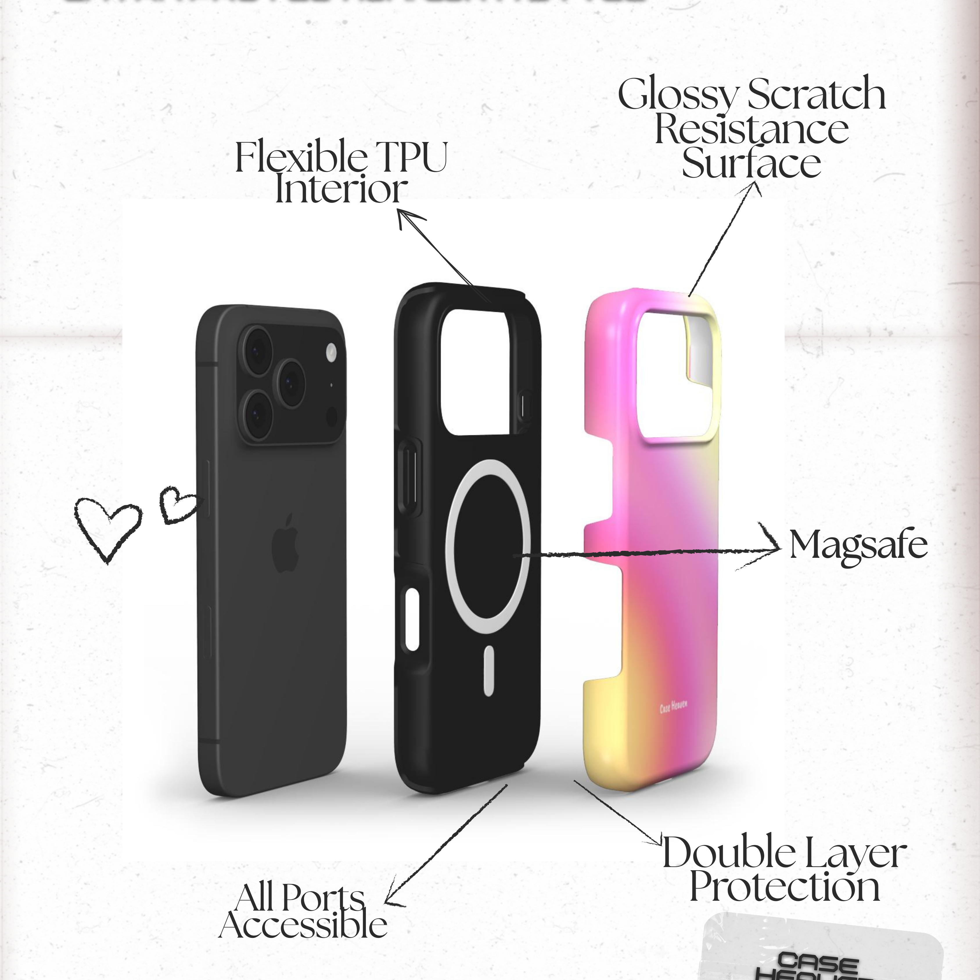Sunset Aura | MagSafe Tough Phone Case