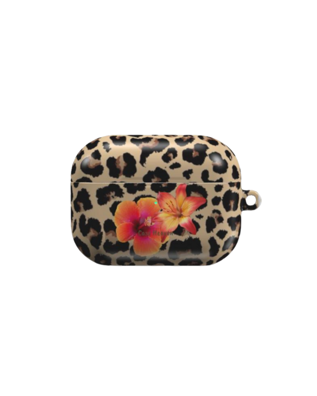 Tropical Cheetah Print | AirPods Tough Case