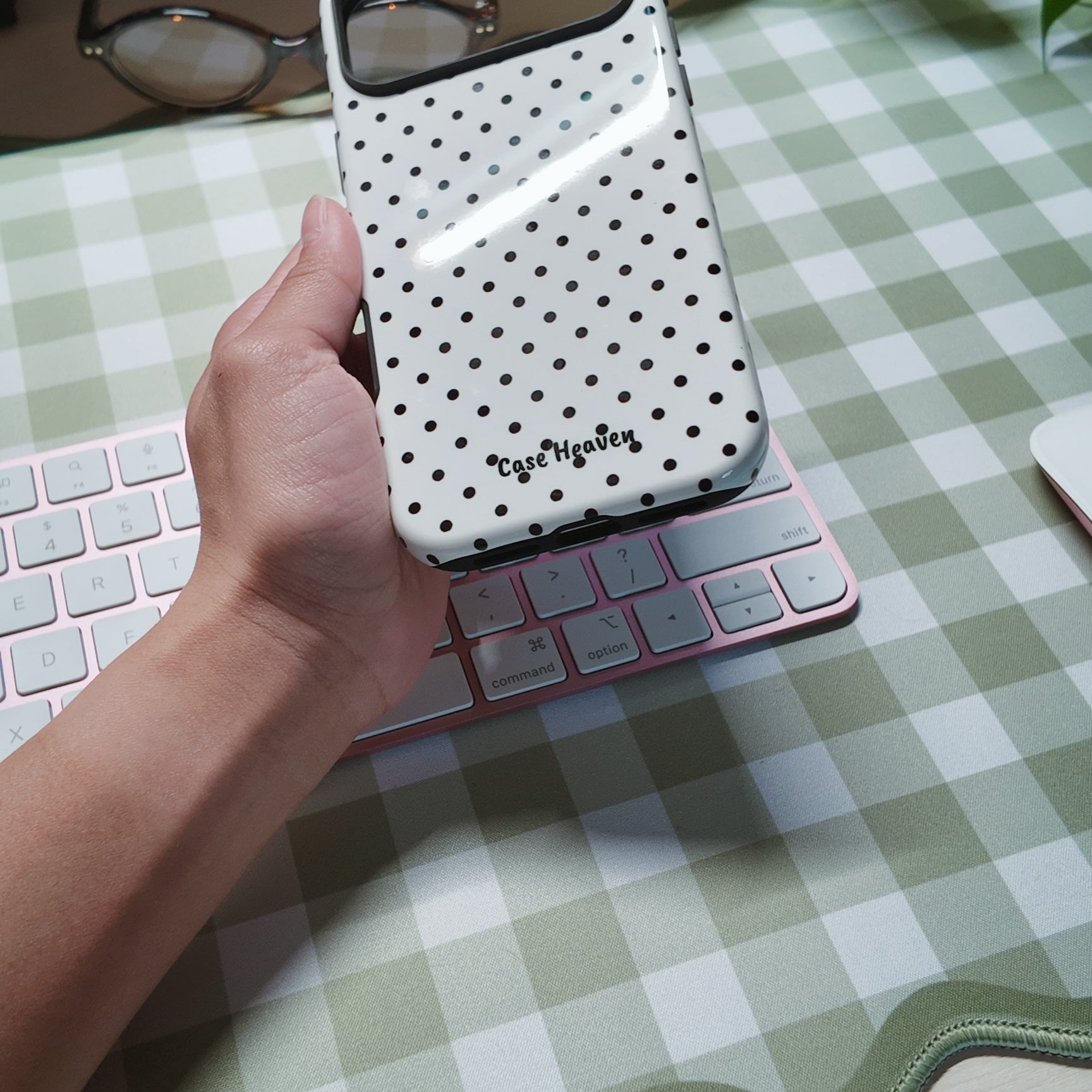 Classy Polka Dots | Tough Phone Case ( Clearance )