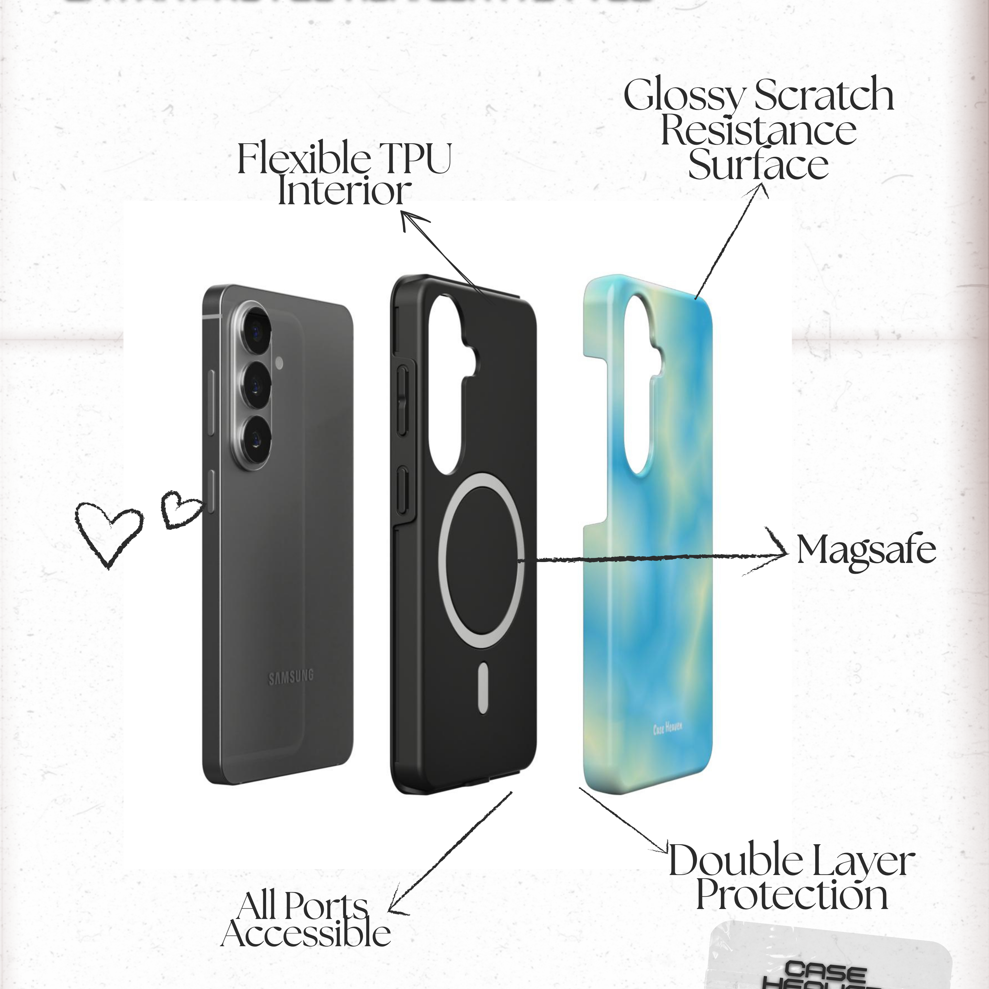 Ocean Aura | Magnetic Tough Phone Case