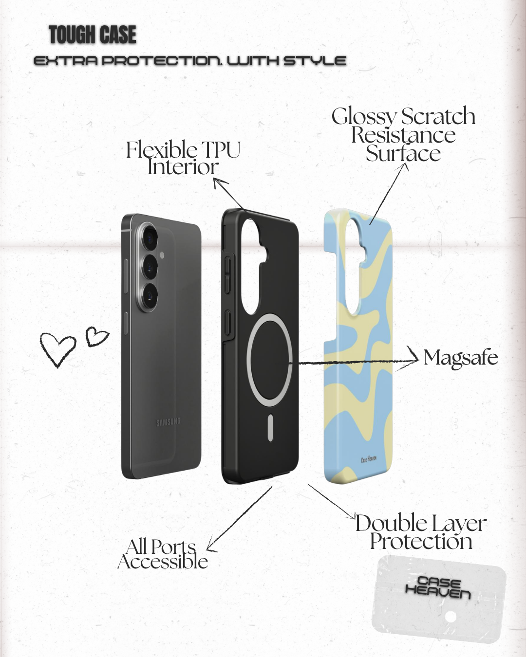 Butter Skies | Magnetic Tough Phone Case