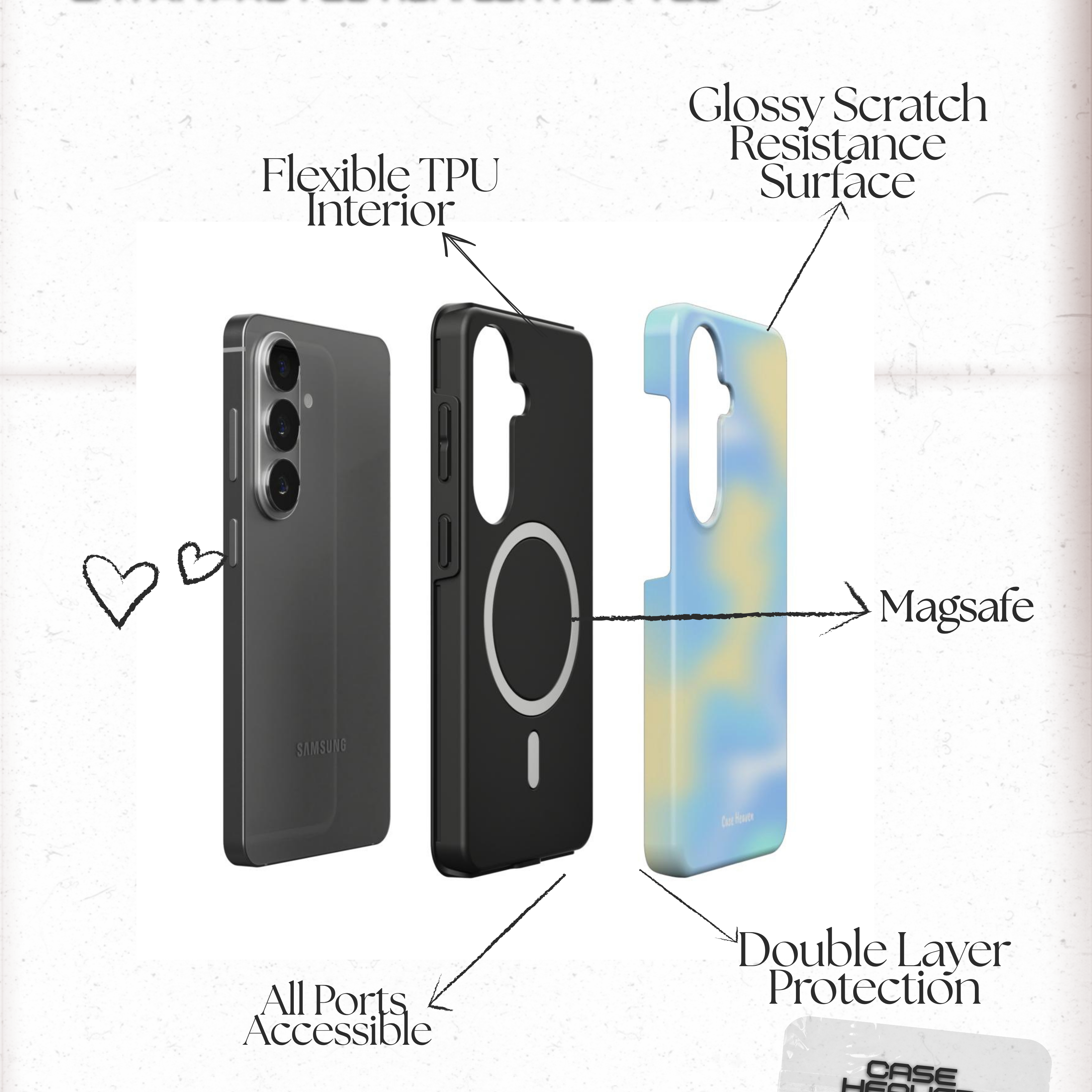 Heaven Aura | Magnetic Tough Phone Case