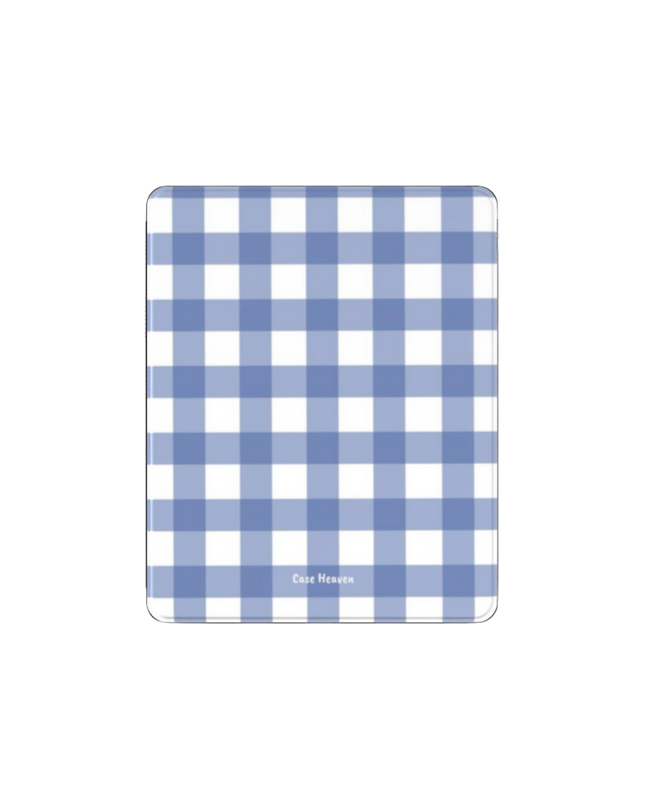 Powder Blue Gingham |  iPad Case