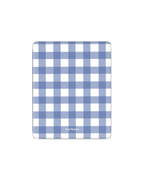 Powder Blue Gingham |  iPad Case