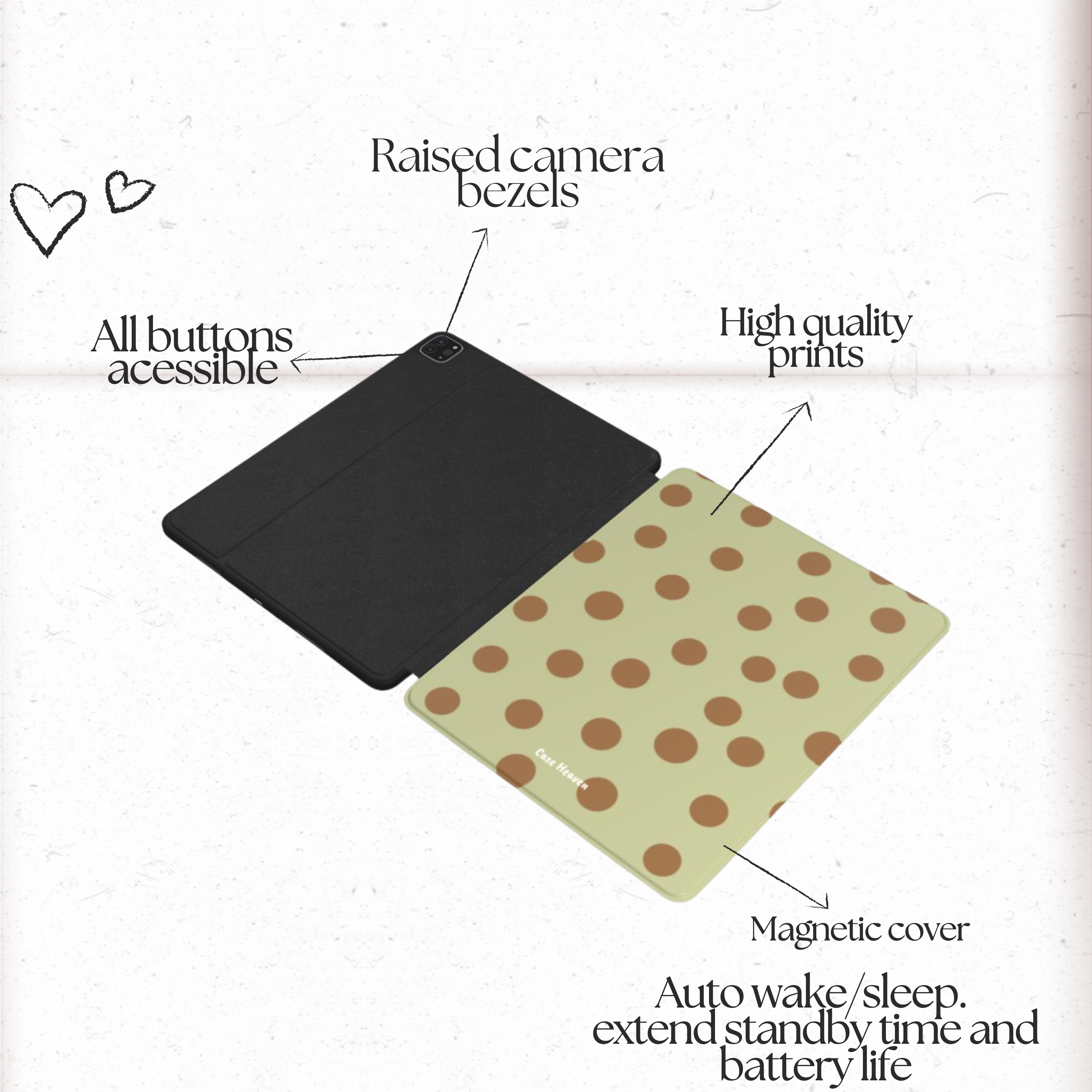 Pistachio Sparkle | iPad Case
