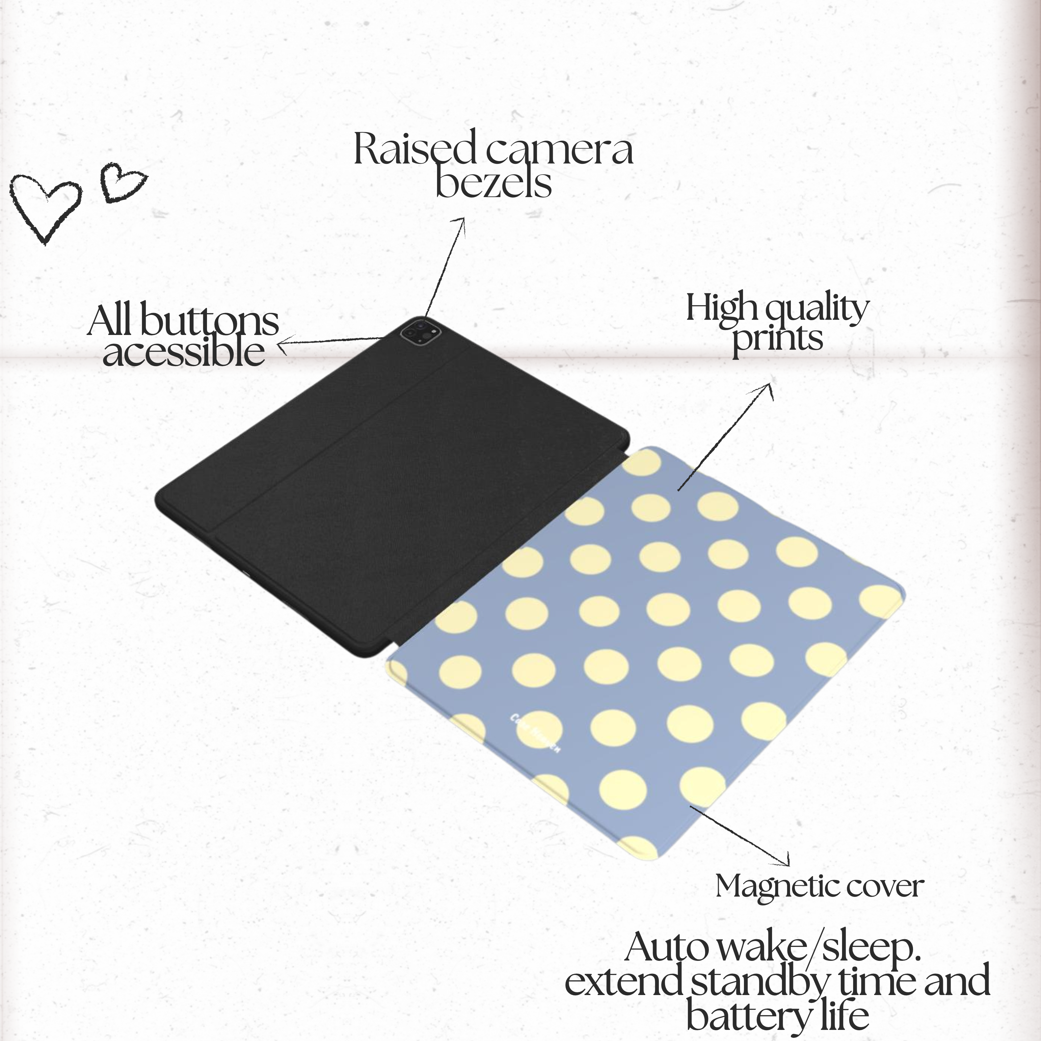 Bluebell Butter | iPad Case
