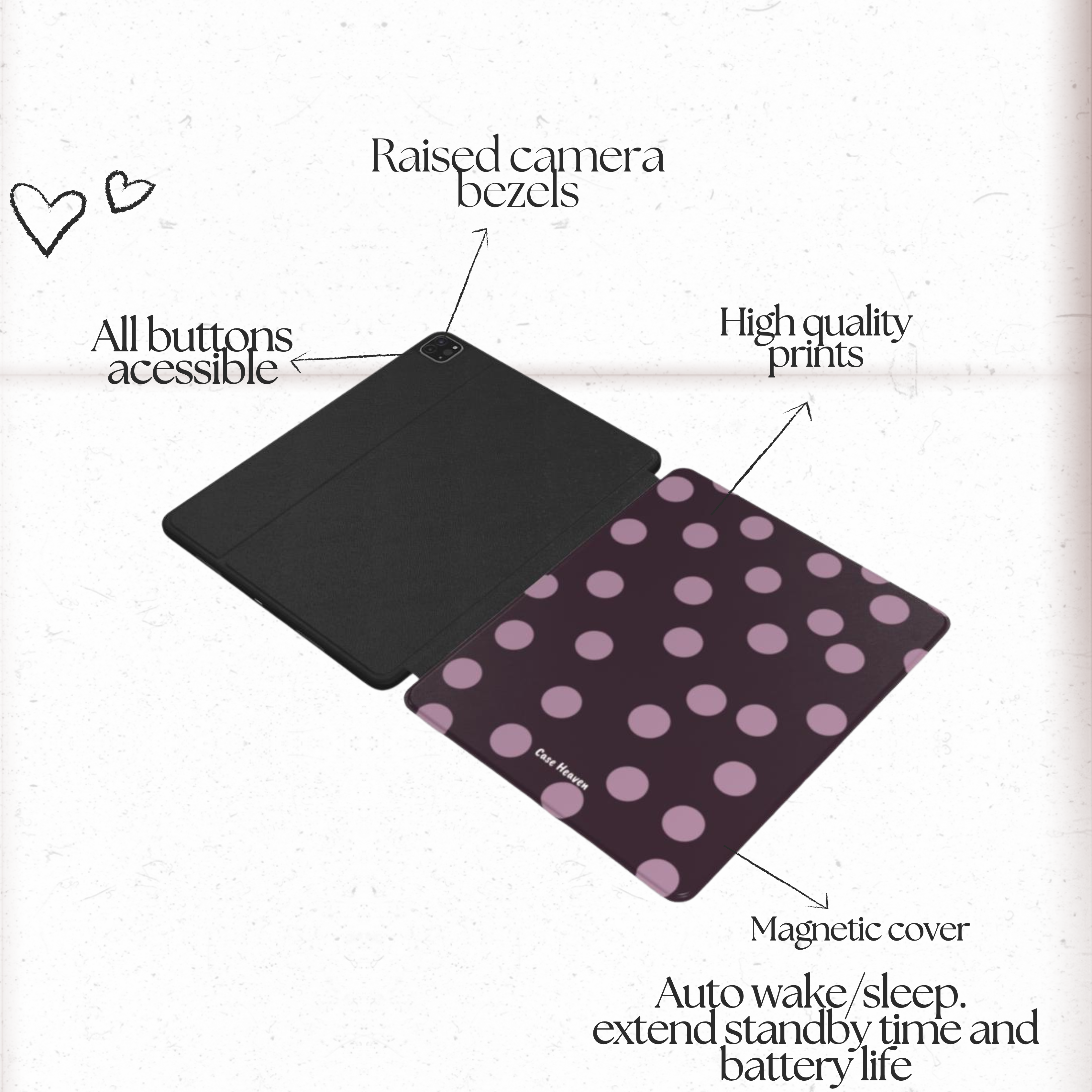 Lilac Latte | iPad Case