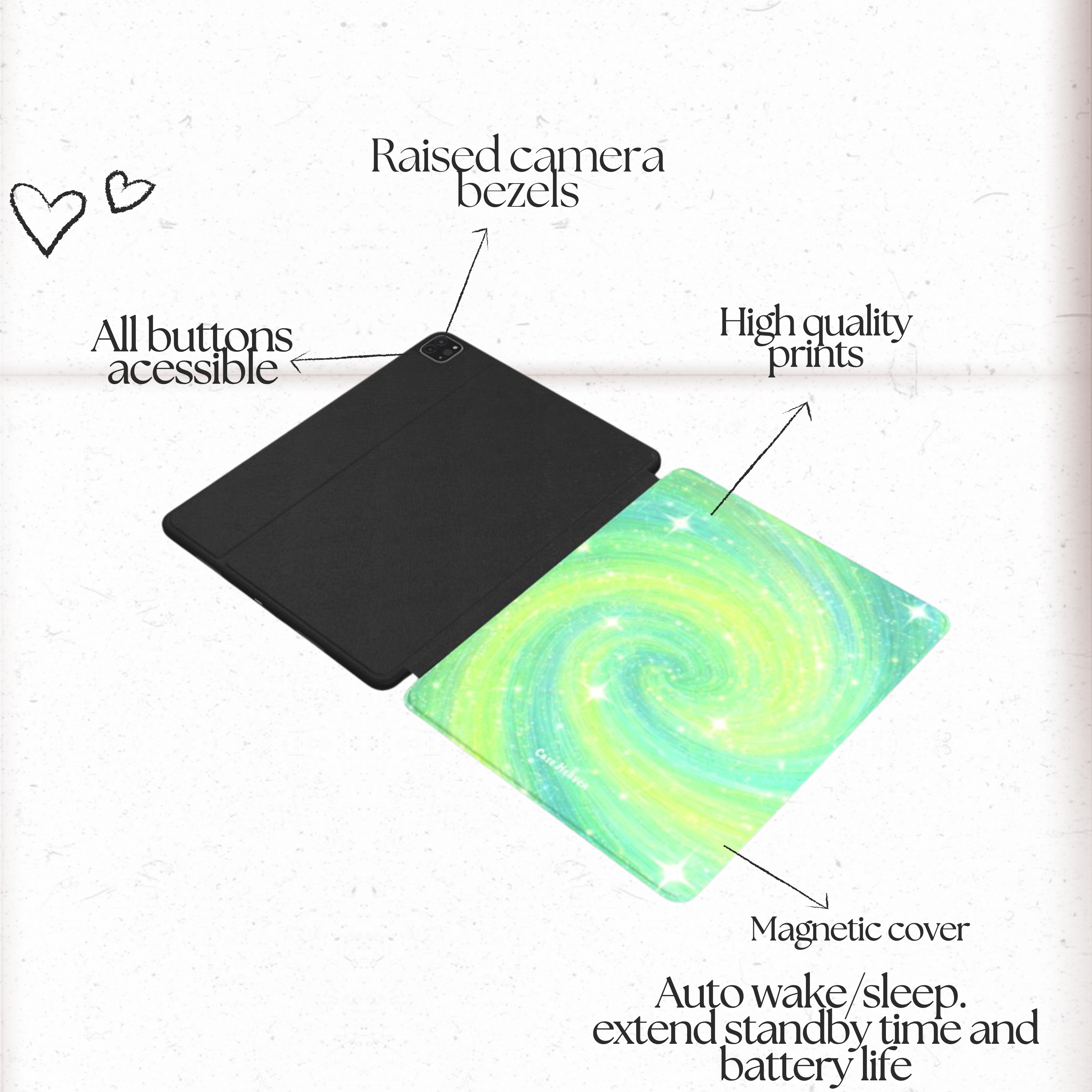 Celestial Mint | iPad Case