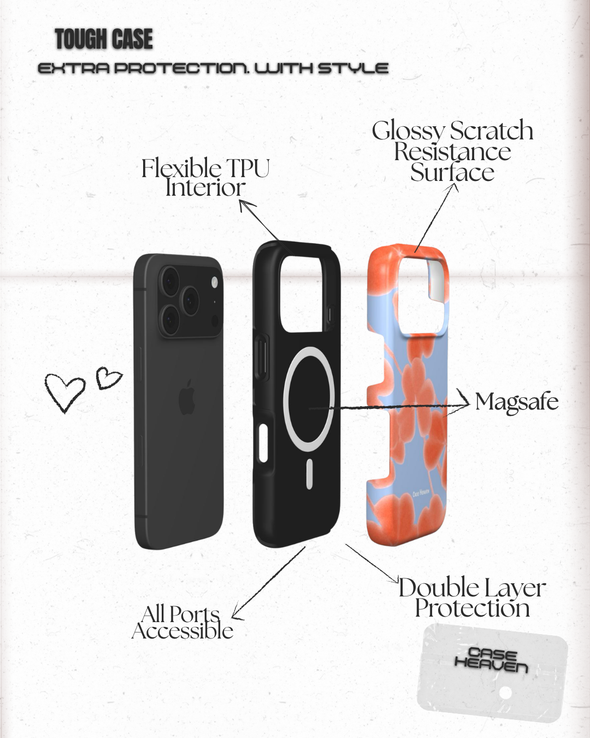 Serene Blossom | MagSafe Tough Phone Case