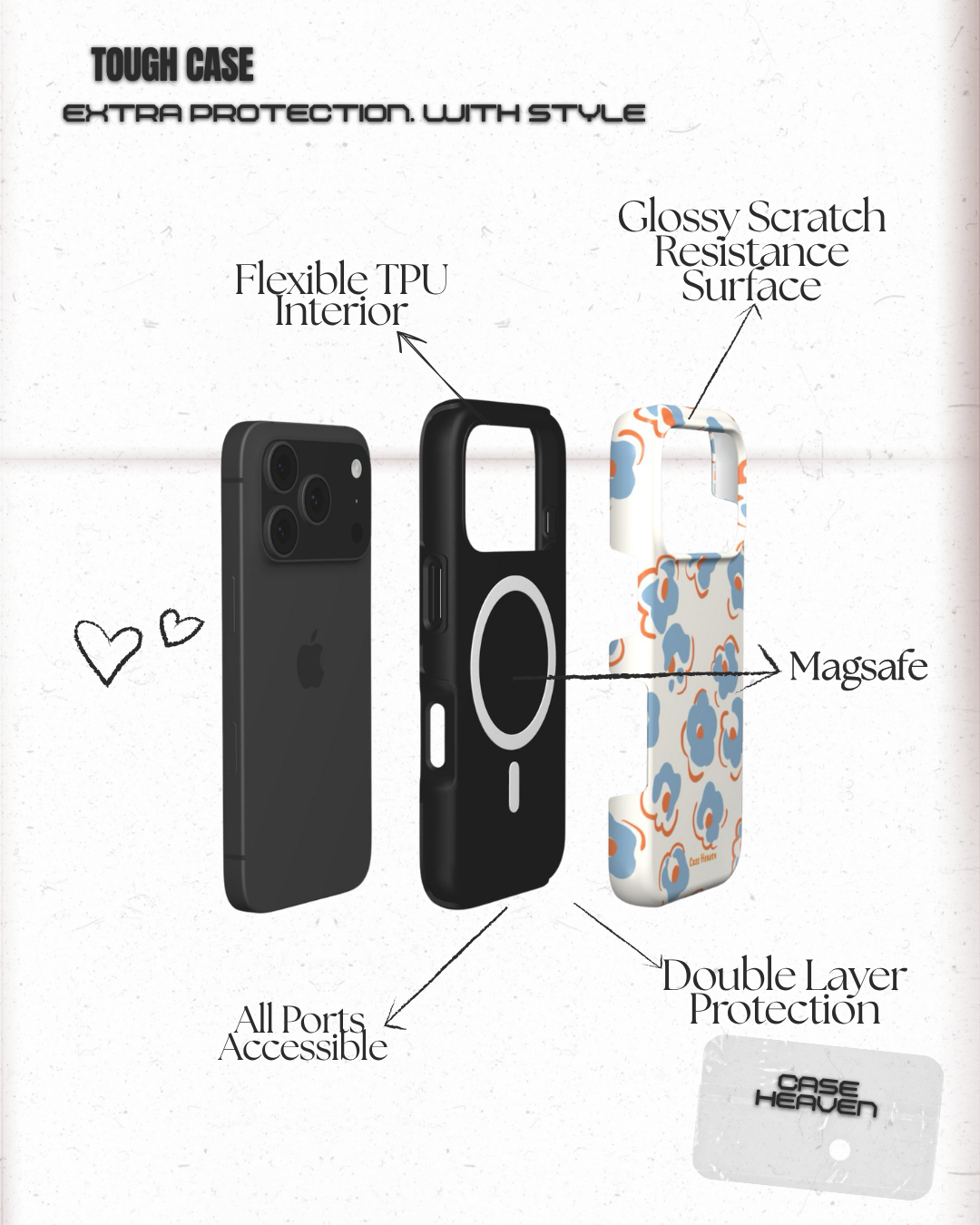 Daisies | MagSafe Tough Phone Case