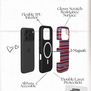 Striped Desire | MagSafe Tough Phone Case