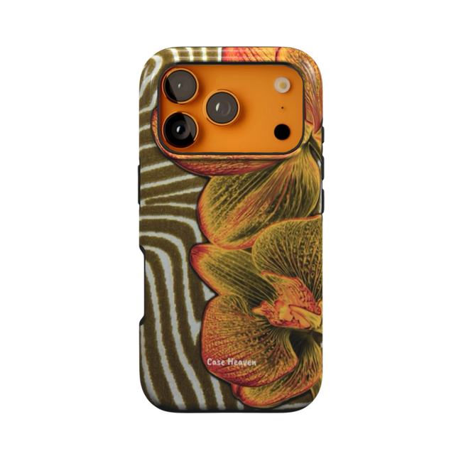Golden Orchid | MagSafe Tough Phone Case