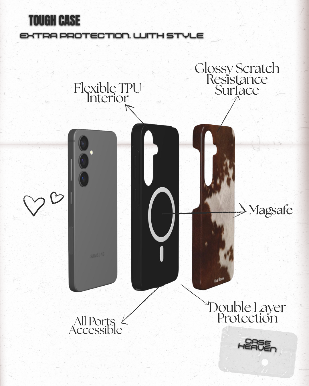 Cowboy | Magnetic Tough Phone Case