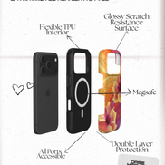 Tropical Heat Waves | MagSafe Tough Phone Case