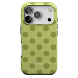 Mocha Olive Dots | MagSafe Tough Phone Case