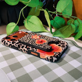 Tropical Cheetah Print | Magnetic wallet