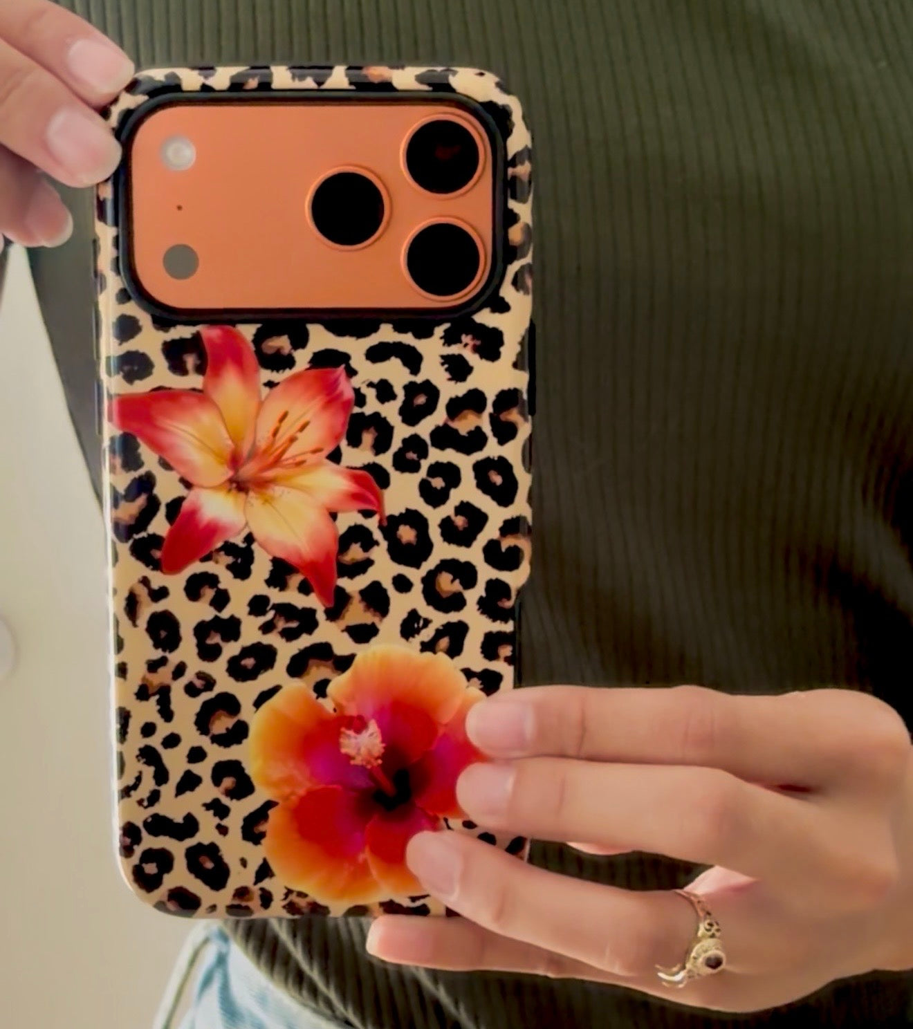 The Tropical Cheetah Case 🤎 | Luxury Protection for Your Phone