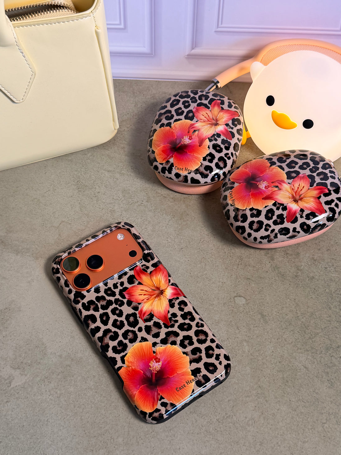 Tropical Cheetah Print | MagSafe Tough Phone Case