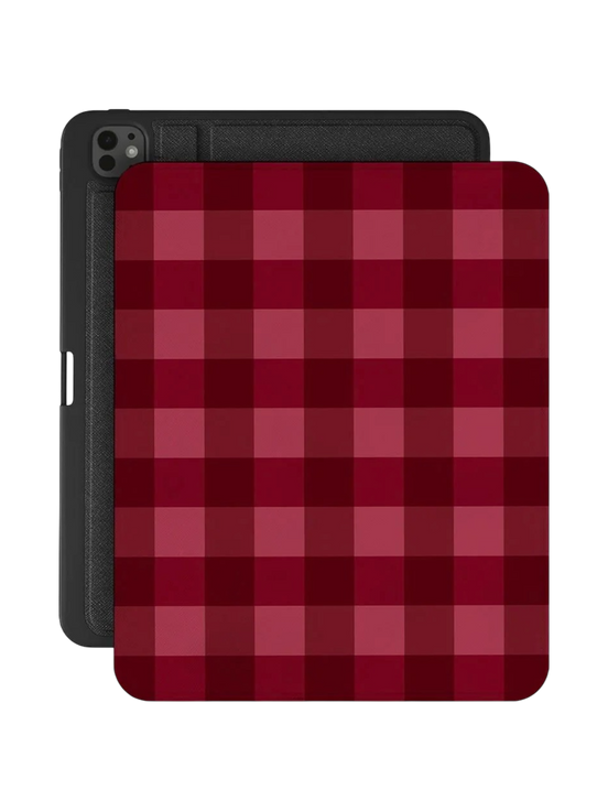 Ruby Gingham | iPad Case