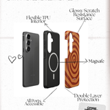 Pumpkin Hypnosis | Magnetic Tough Phone Case