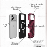 Rouge Abstract | MagSafe Tough Phone Case