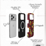 Olive Pop | MagSafe Tough Phone Case