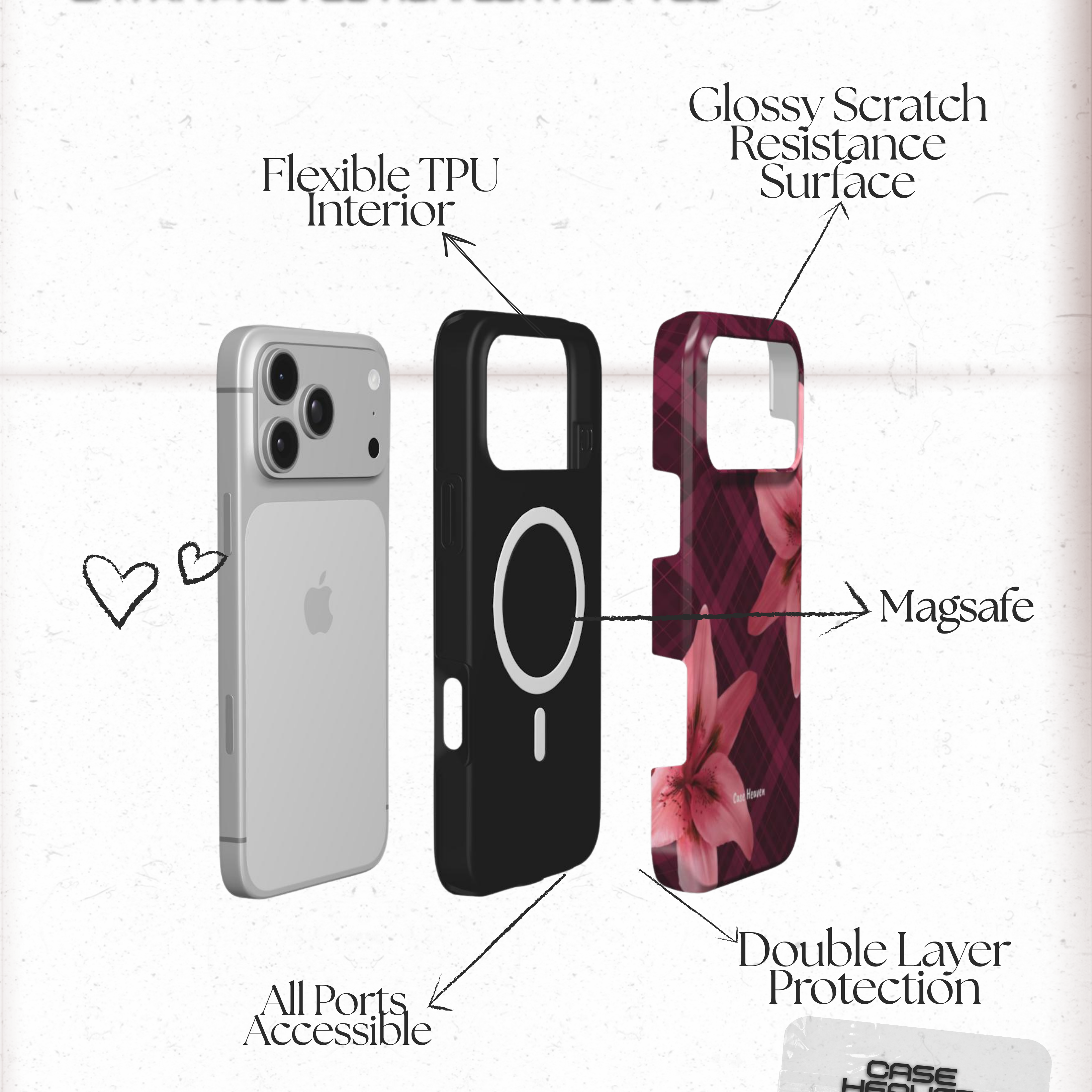 Dark Romance | MagSafe Tough Phone Case