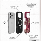 Velvet Bloom | MagSafe Tough Phone Case
