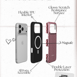 Cherry Waves | MagSafe Tough Phone Case