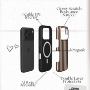 Minimal Stripes | MagSafe Tough Phone Case