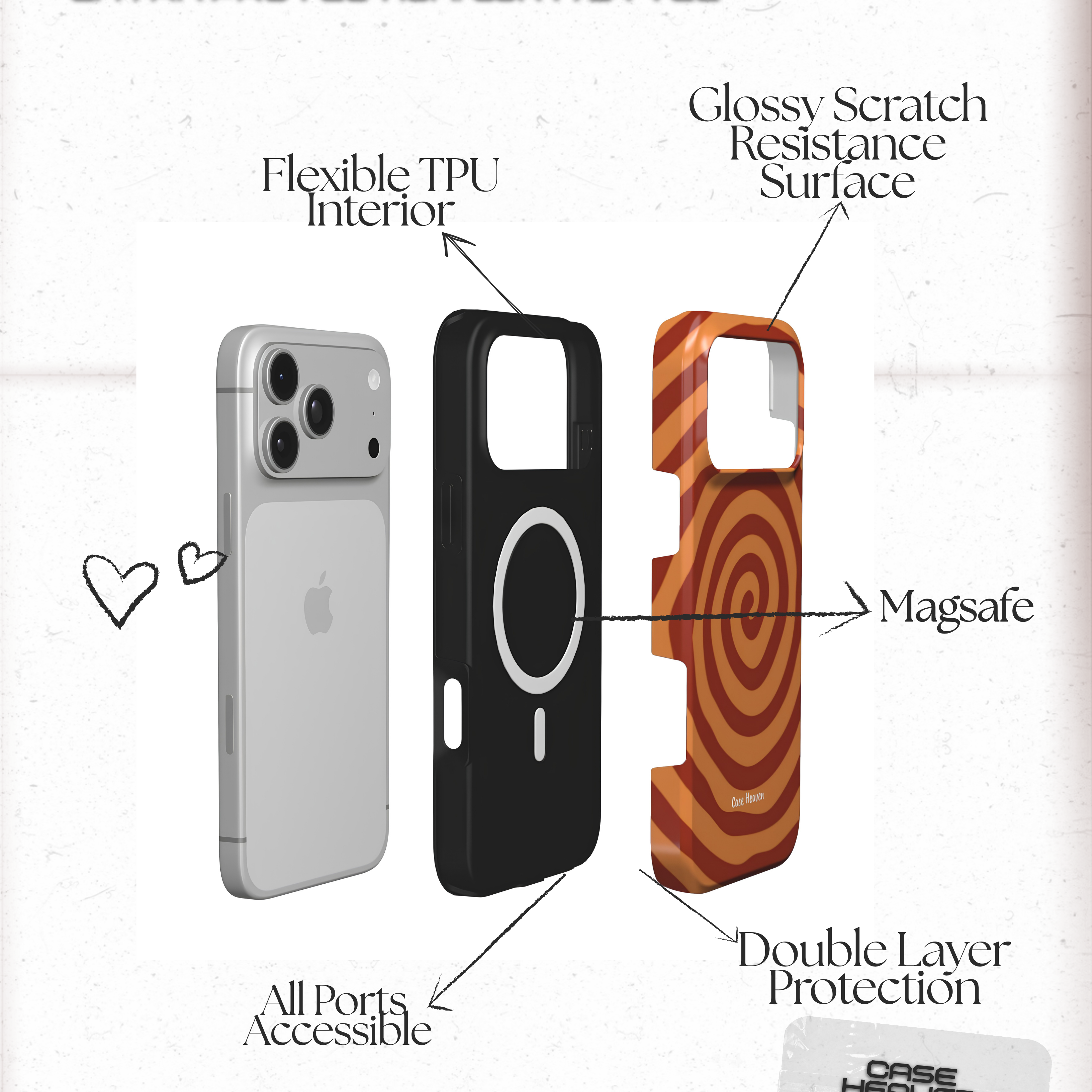 Pumpkin Hypnosis | MagSafe Tough Phone Case
