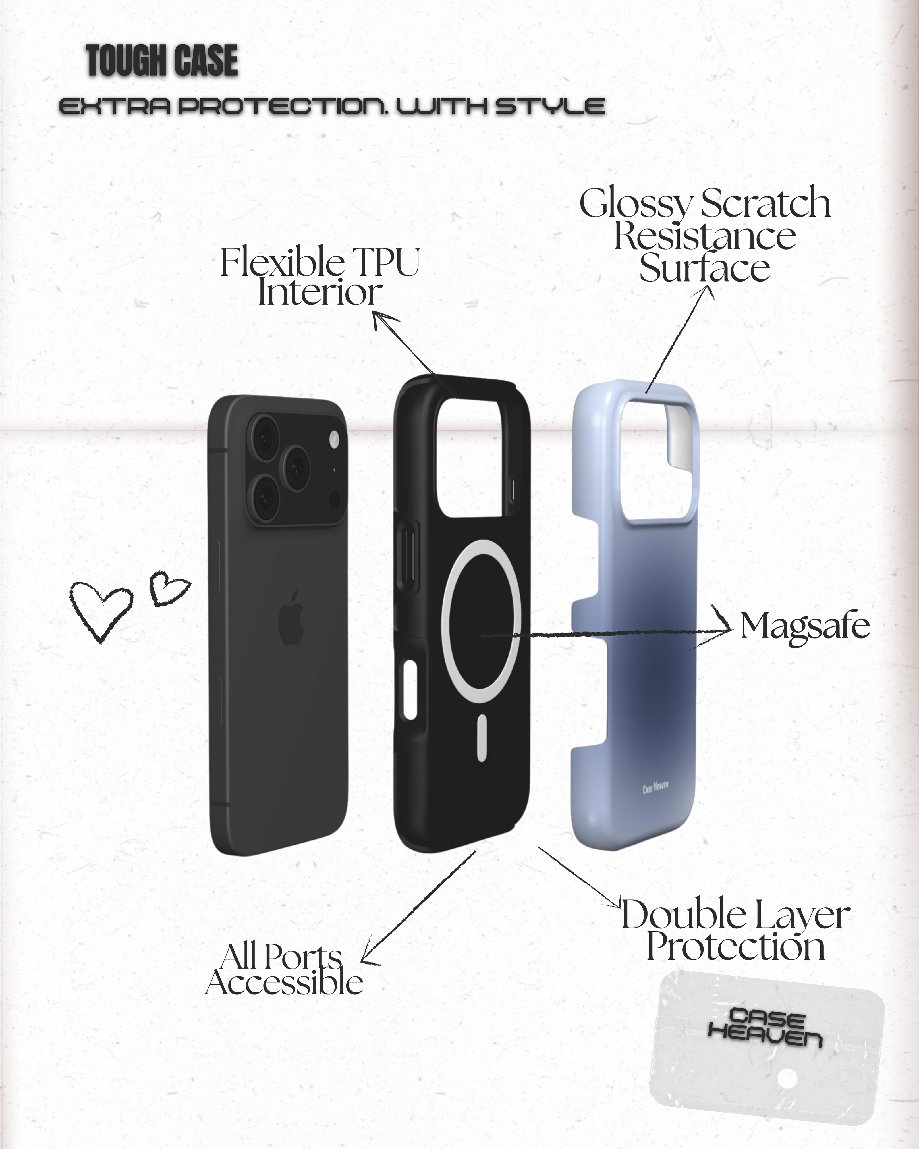 Blue Mist | MagSafe Tough Phone Case
