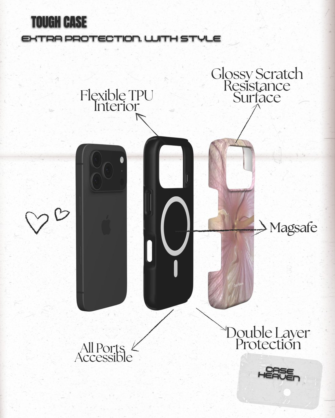 Ethereal Petal | MagSafe Tough Phone Case