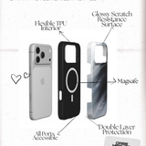 Silver Eclipse | MagSafe Tough Phone Case