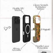 Golden Orchid | MagSafe Tough Phone Case