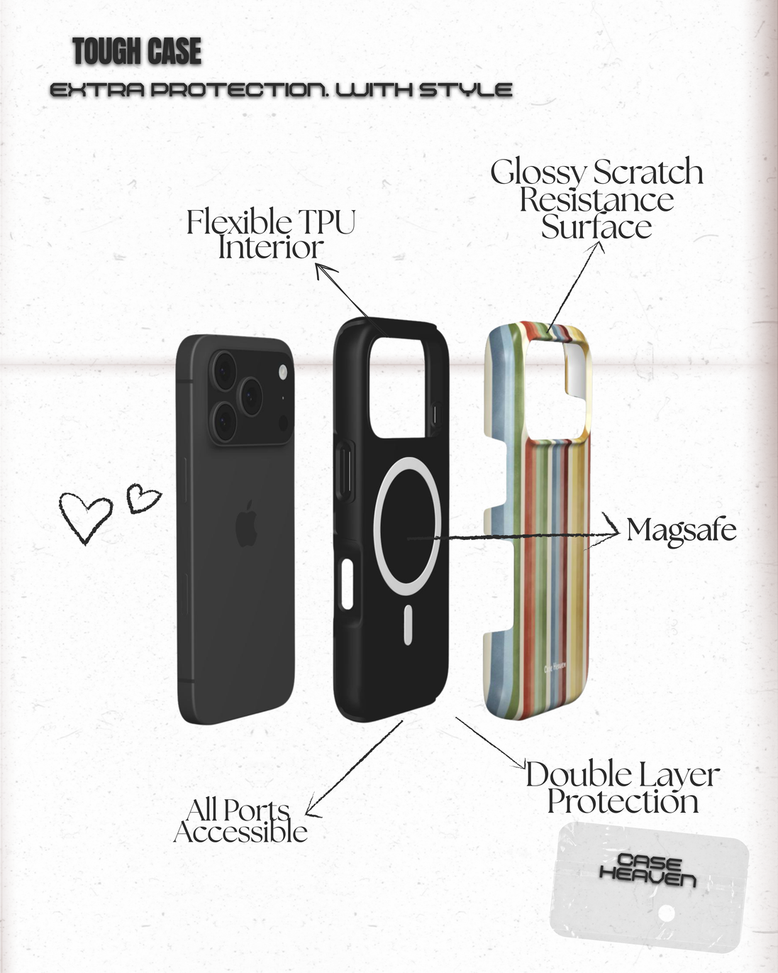 Monica | MagSafe Tough Phone Case
