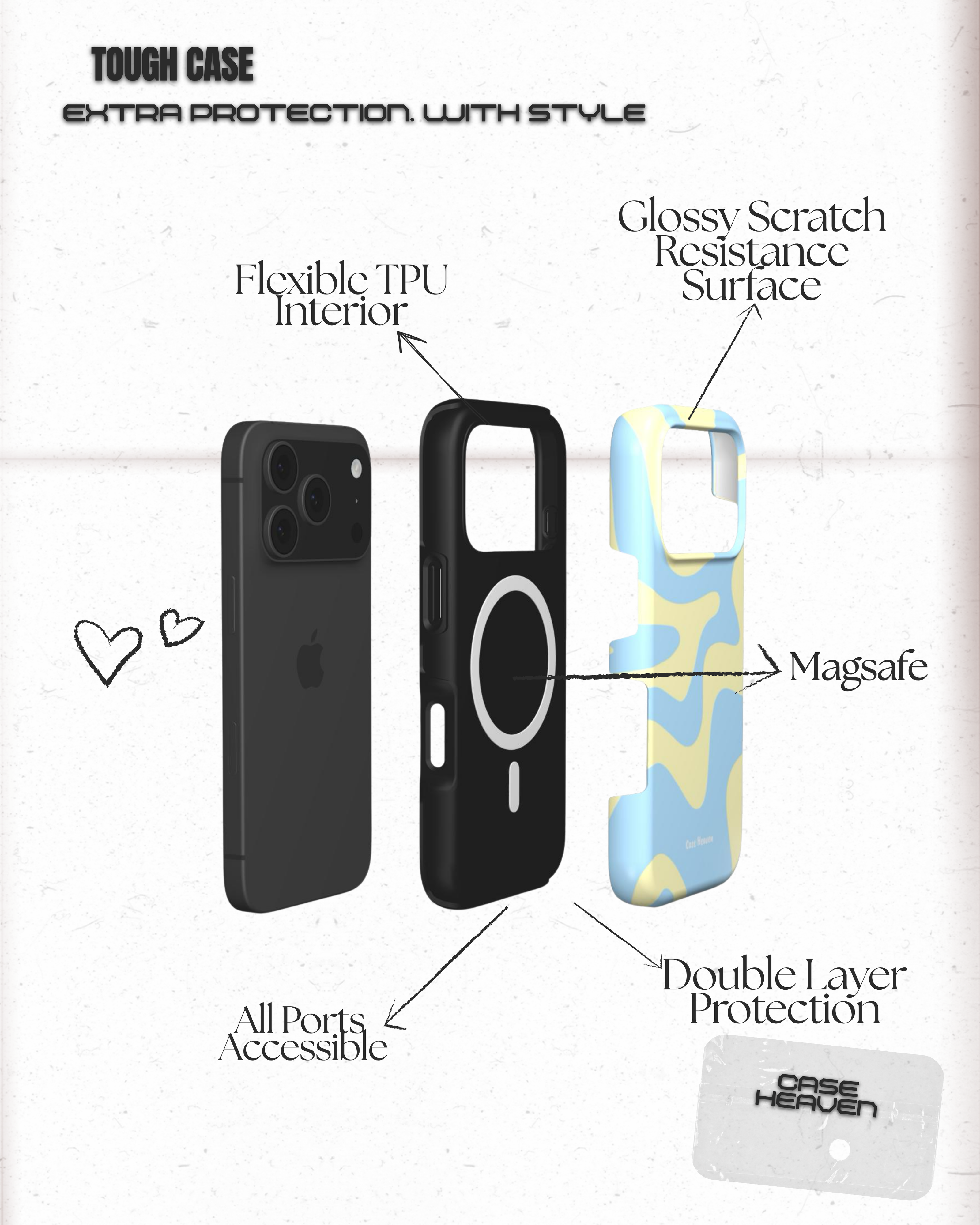 Butter Sky | MagSafe Tough Phone Case
